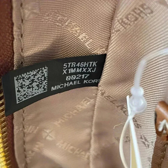 NWT Michael Kors Jaycee Medium Zip Pocket Backpack Vanilla - Picture 8 of 10